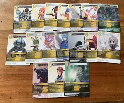 Final Fantasy TCG Opus XIX (19) Bundle. 131 Cards, Non Foil, No Duplicates. - Image 5