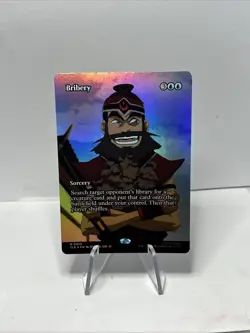 FOIL BRIBERY (BORDERLESS) Avatar: The Last Airbender Eternal Magic MTG MINT CARD - Image 1