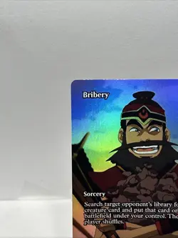 FOIL BRIBERY (BORDERLESS) Avatar: The Last Airbender Eternal Magic MTG MINT CARD - Image 2