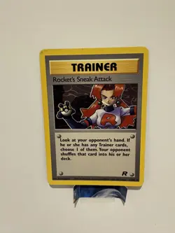 Rocket's Sneak Attack 72/82 Team Rocket Set Rare Pokemon Card TCG LP - Image 1