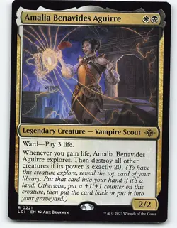 Amalia Benavides Aguirre #221 Magic the Gathering Card - Image 1