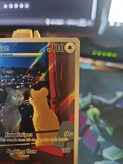 Pokemon TCG Persian Shrouded Fable Holo Illustration Card 078/064 NM - Image 3