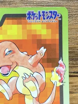 Pokemon Carddass Card Charmander File No.4 Bandai Pocket Monsters 1997 - Image 4