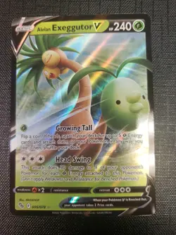 Alolan Exeggutor V LP SWSH225 - SWSH: Sword & Shield Promo Card Pokemon - Image 1