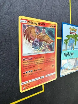 Pokemon Card Shining Ho-oh Sun & Moon Shining Legends Promo SM70 255 💎NM💎 - Image 3