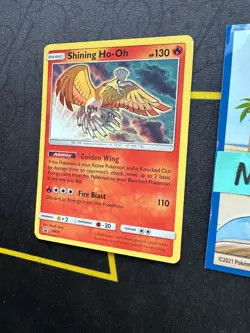 Pokemon Card Shining Ho-oh Sun & Moon Shining Legends Promo SM70 255 💎NM💎 - Image 4
