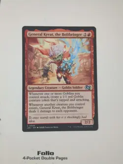 MTG General Kreat, the Boltbringer J25 0048 U Uncommon Anime Card NM Regular - Image 1