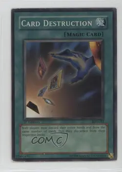 Card Destruction 1st Ed. YuGiOh Starter Deck Yugi #SDY-042 2002 - Image 1