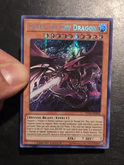 Yu-Gi-Oh! PRISMATIC SECRET RARE CARD SLIFER THE SKY DRAGON TN19-EN008 NM - Image 3