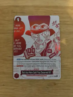 But Ace You OP13-019 3rd Anniversary Treasure Event Card English One Piece - Image 1