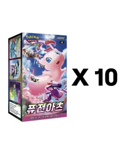 [10 Boxes] Pokemon Card Sword&Shield Fusion Arts Booster Box S8 Korean Ver. - Image 2