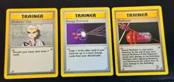 Pokemon 8-Card Base Set Lot Dragonair, Pokemon Trader, Professor Oak +More MP - Image 5