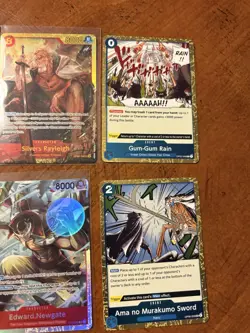 One Piece tcg Card Game 100 Cards Collection Mixed Lot w/Sabo PRB02-014 See Pics - Image 2