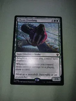 Ohran Frostfang 0180 Non Foil Rare Murders at Karlov Manor MTG Near Mint - Image 2