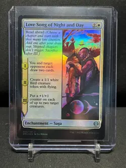 Love Song of Night and Day - Foil - Magic MTG 2022 Dominaria United - LP - Image 1