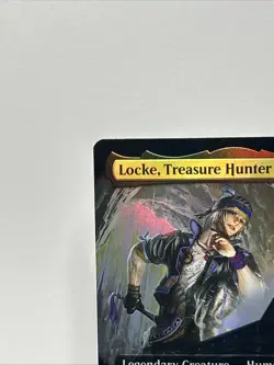MTG - Locke, Treasure Hunter - Foil Extended Art - FIC 0177 - Final Fantasy Rare - Image 2