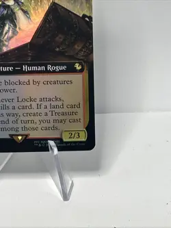 MTG - Locke, Treasure Hunter - Foil Extended Art - FIC 0177 - Final Fantasy Rare - Image 4