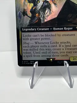 MTG - Locke, Treasure Hunter - Foil Extended Art - FIC 0177 - Final Fantasy Rare - Image 5