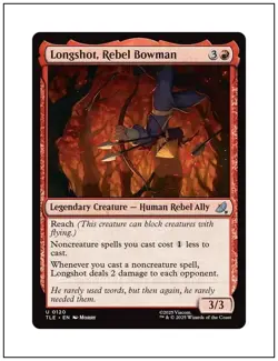 Longshot, Rebel Bowman, Avatar: The Last Airbender Eternal-Regular-120-NM - Image 1