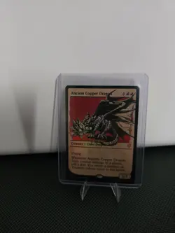 FOIL ANCIENT COPPER DRAGON (SHOWCASE) Commander Legends: Battle For Baldur's Gat - Image 1