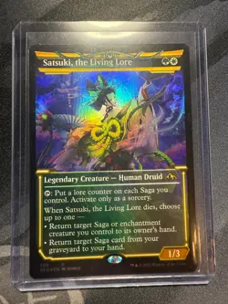 Satsuki, the Living Lore (Showcase) Kamigawa: Neon Dynasty Foil - Image 1