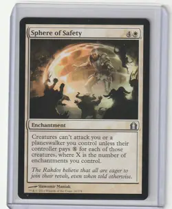 MTG Sphere of Safety Return to Ravnica 024/274 Regular Uncommon - Image 1
