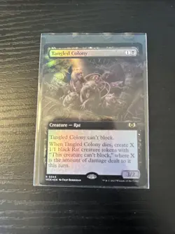 Tangled Colony (Extended Art) Wilds of Eldraine Foil - Image 1