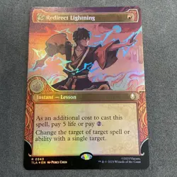 Redirect Lightning (Showcase Foil) #343 Avatar: The Last Airbender Foil MTG - Image 1