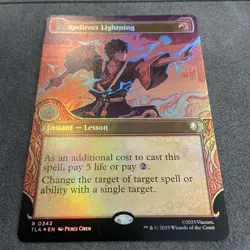 Redirect Lightning (Showcase Foil) #343 Avatar: The Last Airbender Foil MTG - Image 2