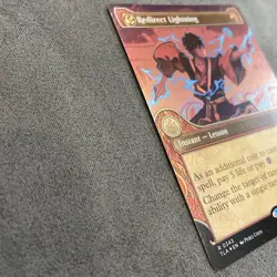 Redirect Lightning (Showcase Foil) #343 Avatar: The Last Airbender Foil MTG - Image 3