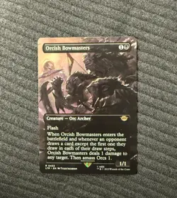 MTG Orcish Bowmasters (0433) *Non-Foil* Borderless Lord Of The Rings NM/MT - Image 1