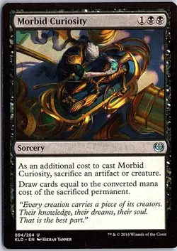 Morbid Curiosity U Kaladesh 94 LP MTG - Image 1