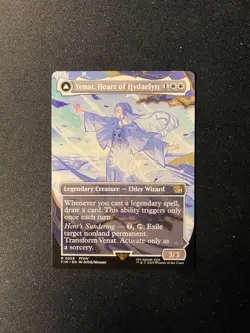 Venat, Heart of Hydaelyn, Borderless (#R329) FINAL FANTASY MTG - Image 1