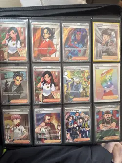 Lot Of 12 Pokemon Trainer & Supporter Cards Full Art Pokemon Cards TCG Giovanni - Image 1