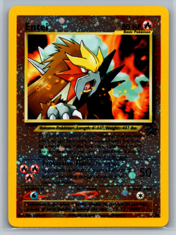 Entei #34 Black Star Promo Reverse Holo WotC Vintage Pokemon TCG LP 003 - Image 1