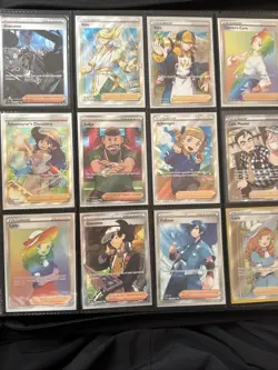 Lot Of 12 Pokemon Trainer & Supporter Cards Full Art Pokemon Cards TCG Giovanni - Image 1