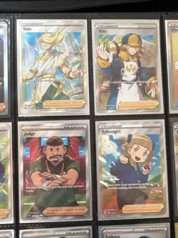 Lot Of 12 Pokemon Trainer & Supporter Cards Full Art Pokemon Cards TCG Giovanni - Image 4