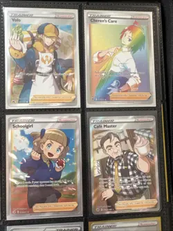 Lot Of 12 Pokemon Trainer & Supporter Cards Full Art Pokemon Cards TCG Giovanni - Image 5