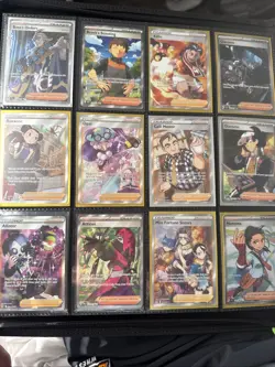 Lot Of 12 Pokemon Trainer & Supporter Cards Full Art Pokemon Cards TCG Giovanni - Image 1