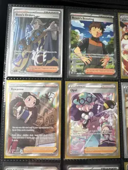 Lot Of 12 Pokemon Trainer & Supporter Cards Full Art Pokemon Cards TCG Giovanni - Image 3