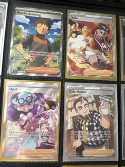 Lot Of 12 Pokemon Trainer & Supporter Cards Full Art Pokemon Cards TCG Giovanni - Image 4