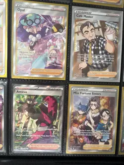 Lot Of 12 Pokemon Trainer & Supporter Cards Full Art Pokemon Cards TCG Giovanni - Image 5
