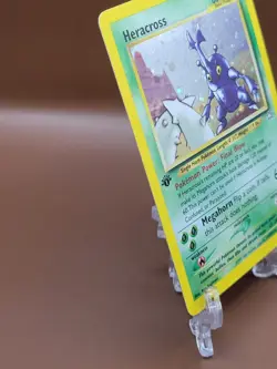 Pokemon TCG Heracross 1st Edition Neo Genesis Holo 6/111 - Image 3