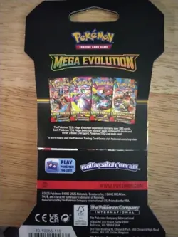 (3) Pokemon "Mega Evolution" FACTORY SEALED Booster Packs NEW FROM TARGET 🔥🔥🔥 - Image 2