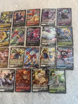 Pokemon TCG Lot of 19 Full Art V Holo Rares - Near Mint Condition - Image 3