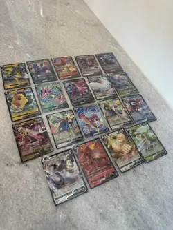 Pokemon TCG Lot of 19 Full Art V Holo Rares - Near Mint Condition - Image 4
