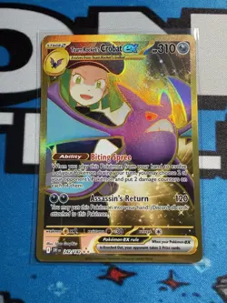 Pokemon TCG SV10: Destined Rivals 242/182 HR Team Rocket’s Crobat Ex NM - Image 1