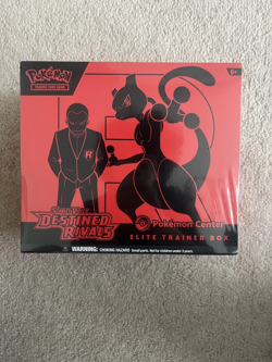 Pokemon Center Destined Rivals ETB Elite Trainer Box Sealed - Image 1