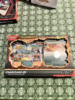 Pokemon TCG: Charizard ex Premium Collection Box - 6 Packs *SEALED* - Image 2