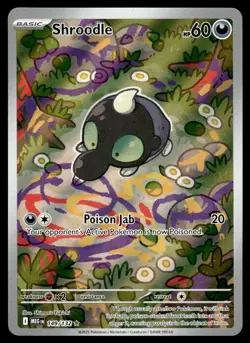 2025 Pokemon Mega Evolutions 149 Shroodle Near Mint - Image 1
